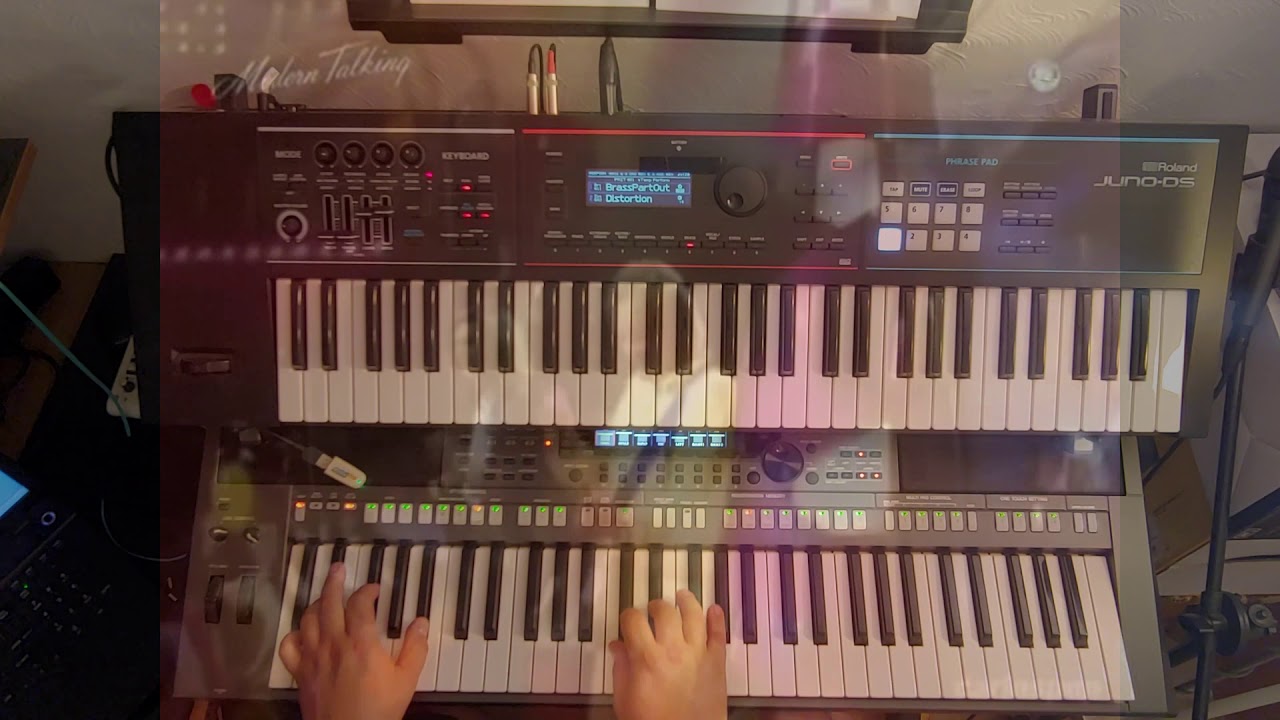 Yamaha PSR S770 & Roland Juno DS - Doctor For My Heart - Modern Talking