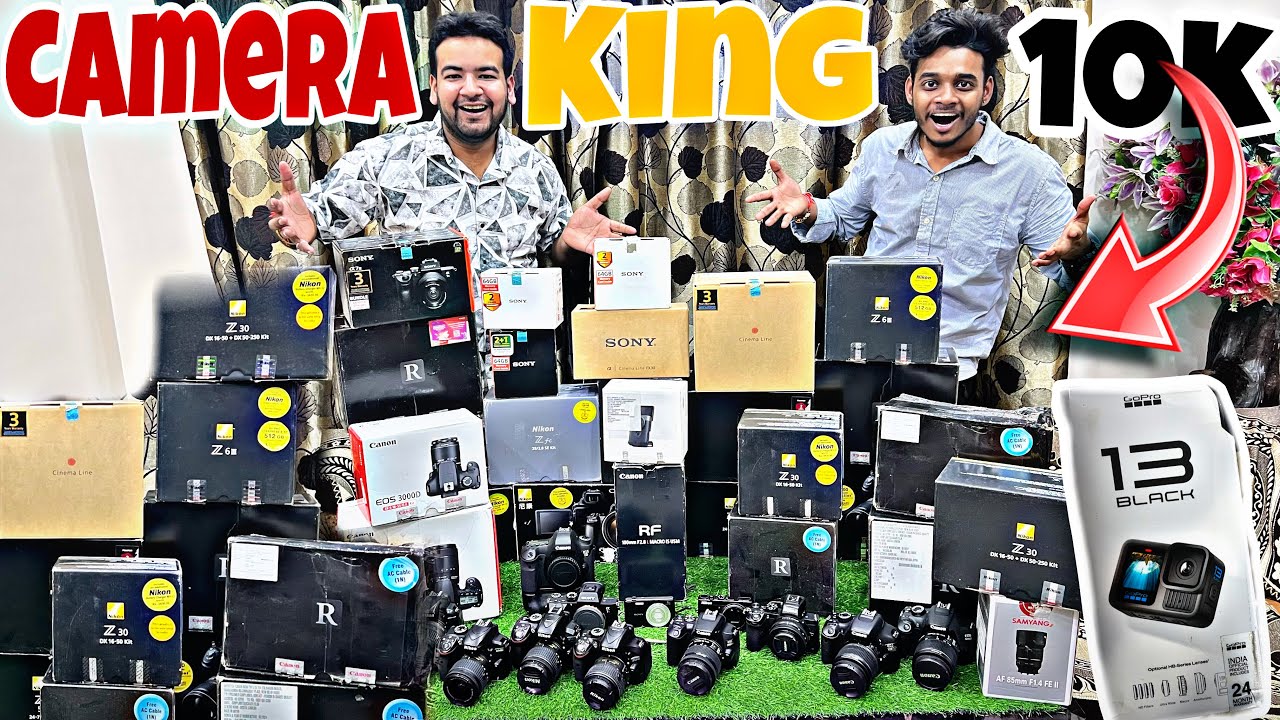 Chandni Chowk Camera market king 2025 || DSLR CAMERA cheapest market in Delhi || #chandnichowk .