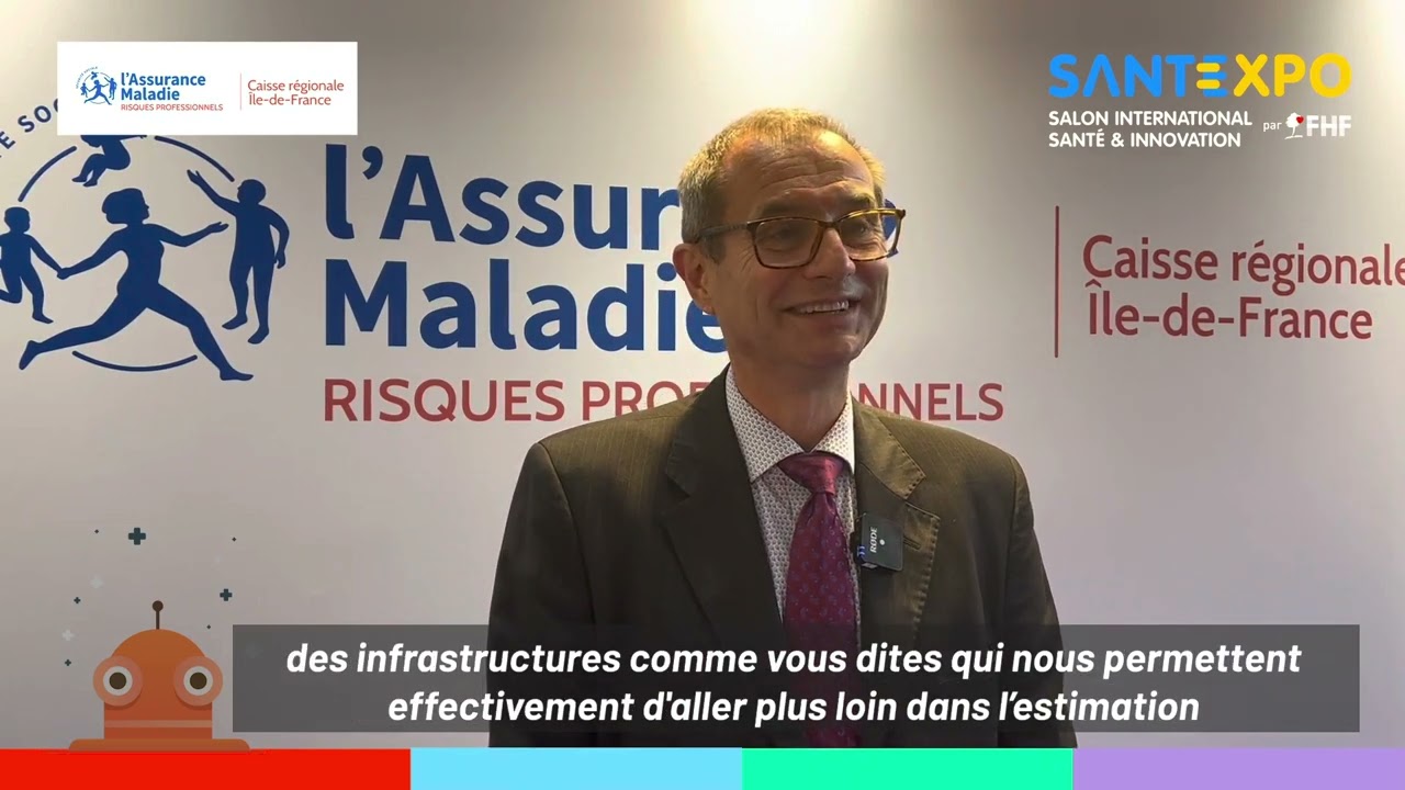 Salon SantExpo - Interview de François Blanchard, ingénieur conseil régional à la Cramif