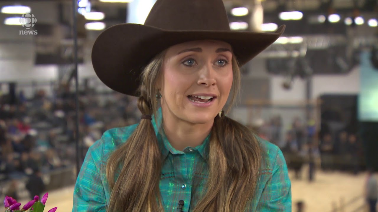 Heartland's Amber Marshall takes in Agribition in Regina