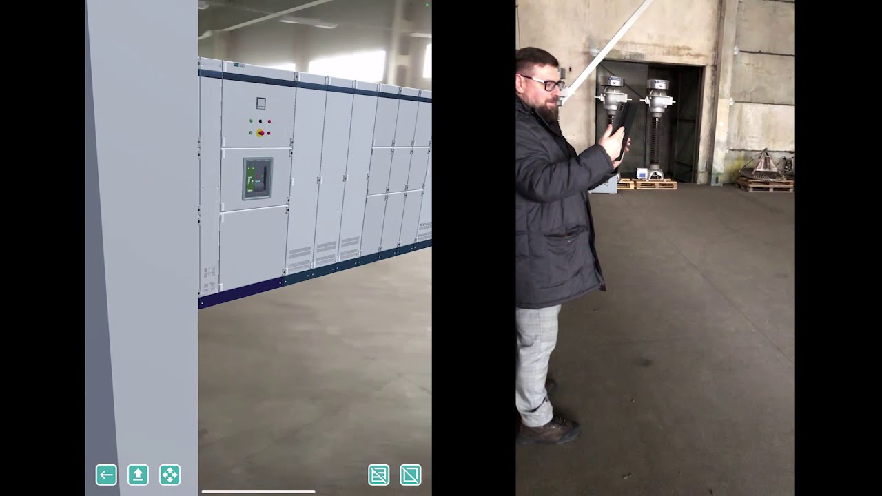 SIVACON S4 4000A - wsparcie przy pomocy aplikacji SIDIRO AR