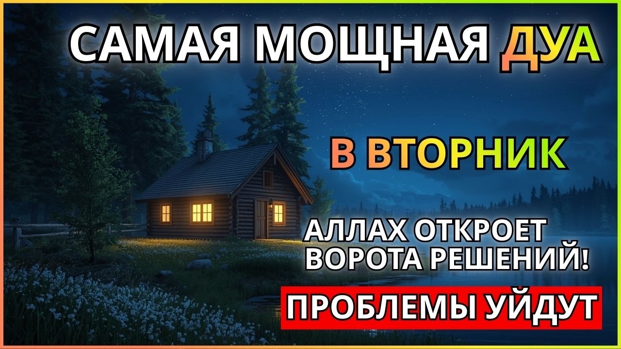 САМАЯ СИЛЬНАЯ Дуа в ВТОРНИК Все желания сбываются! #дуа