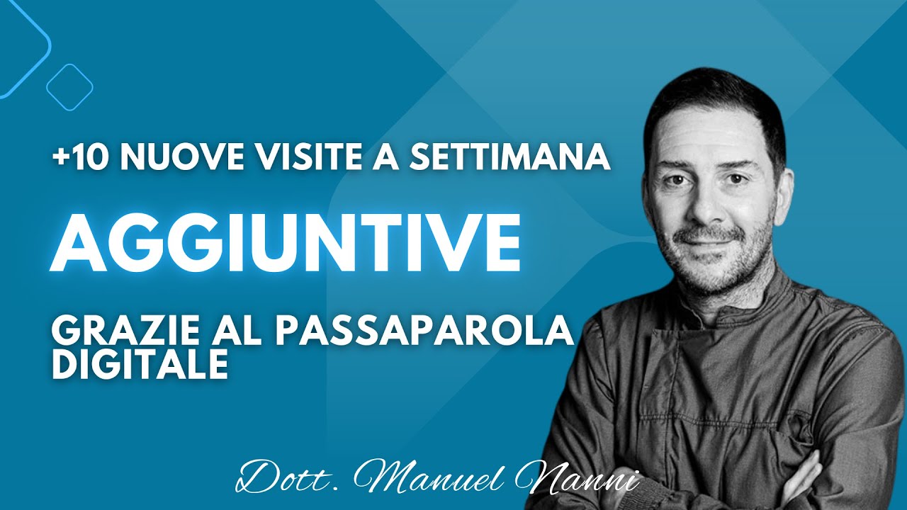 +10 nuove prime visite a settimana grazie al PASSAPAROLA DIGITALE ODONTOIATRICO