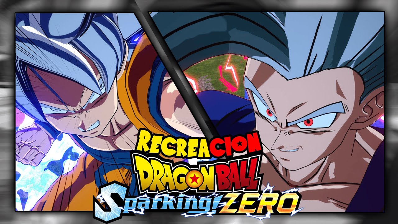 Goku Ultra Instinto vs. Gohan Bestia REMAKE | Recreación en Dragon Ball Sparking! Zero