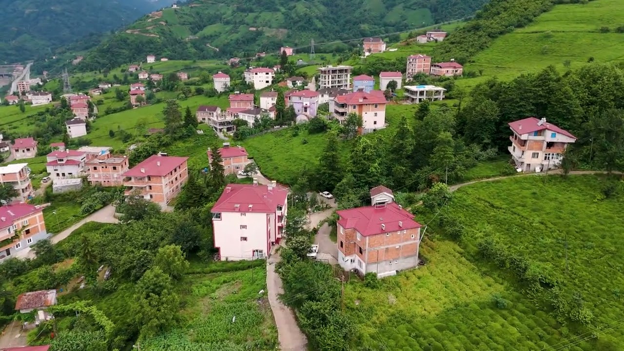 KALENCİLİ VE KILİZA MEVKİİ ( DUMLUSU MAHALLESİ )HAVADAN DRONE İLE 4K ÇEKİM OF/TRABZON