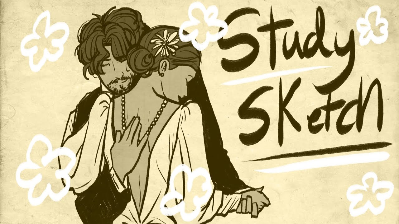 A Quick Study Sketch (Speedpaint)
