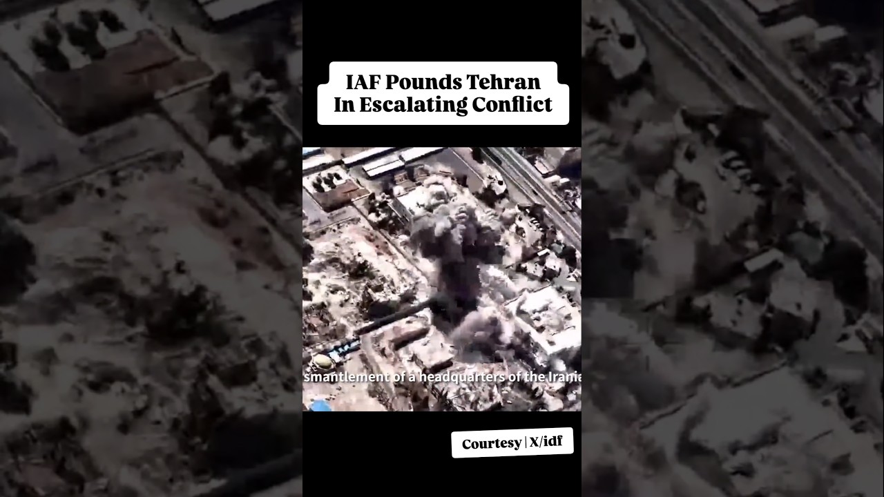 BREAKING | DRAMATIC |  Israeli Jets Hit Iranian Regime Targets In Tehran | #iran #israel #khamenei