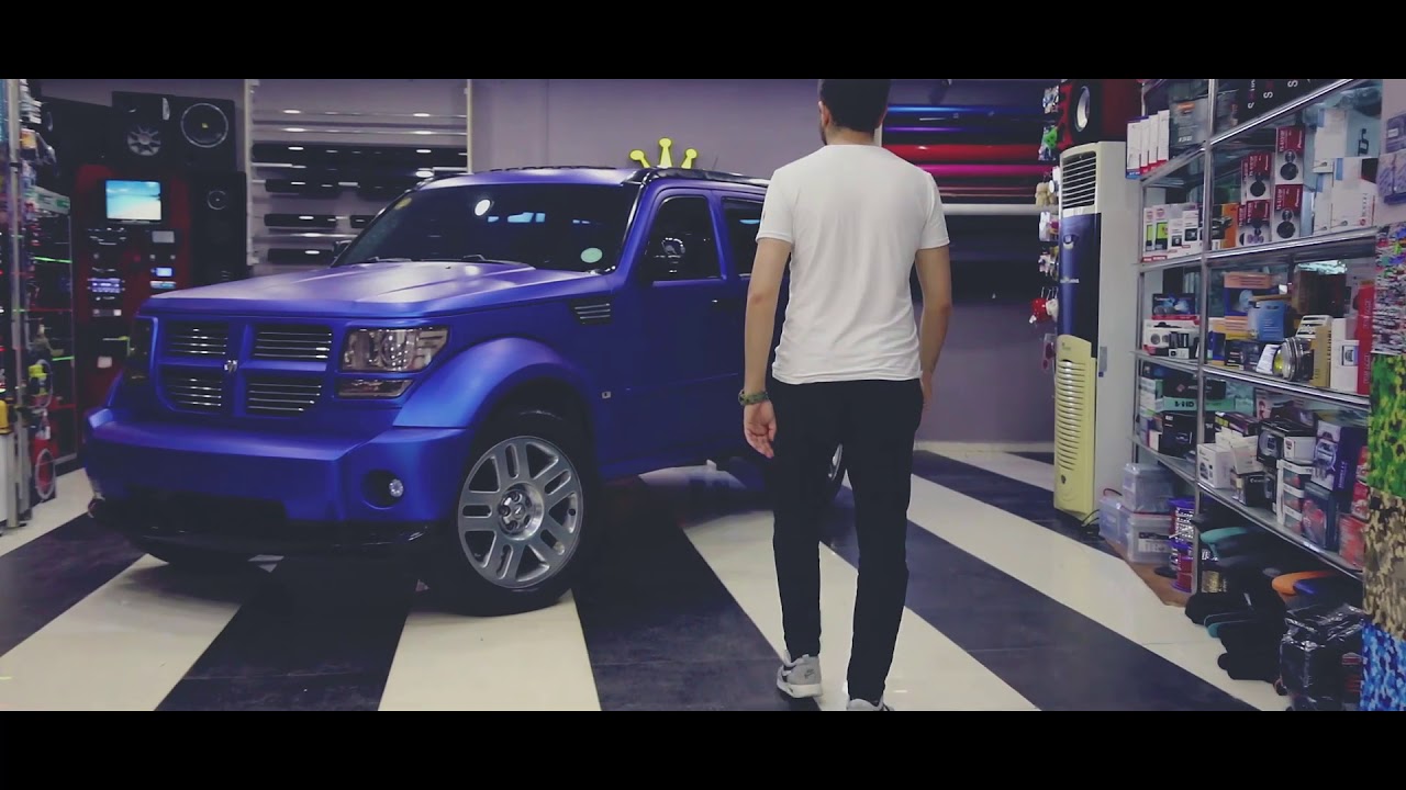 Dodge Nitro 4x4 Mat Mavi Folyo Kaplama - Demir Tuning