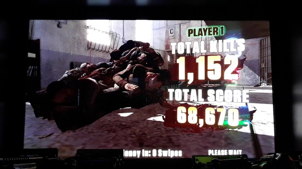 The Walking Dead Arcade High Score 68K (Full Playthrough)