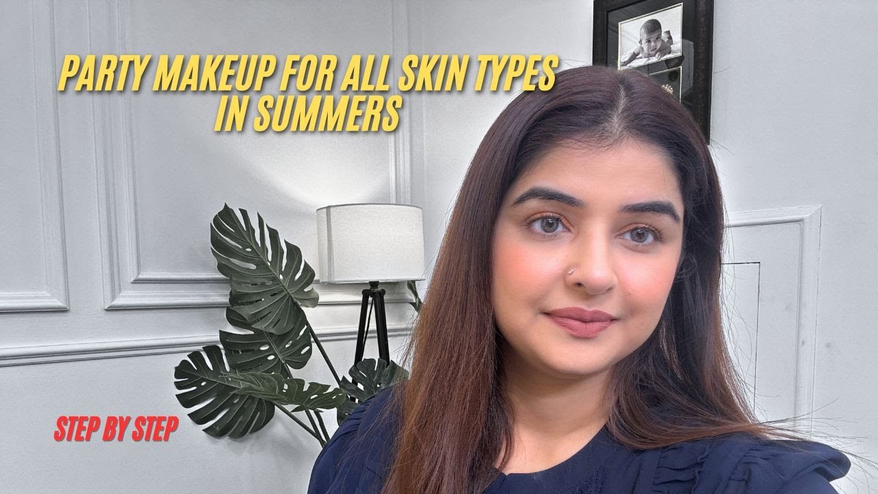 Party Makeup For All Skin Types In Summers | Easy Self Makeup | Shilpa Khatwani