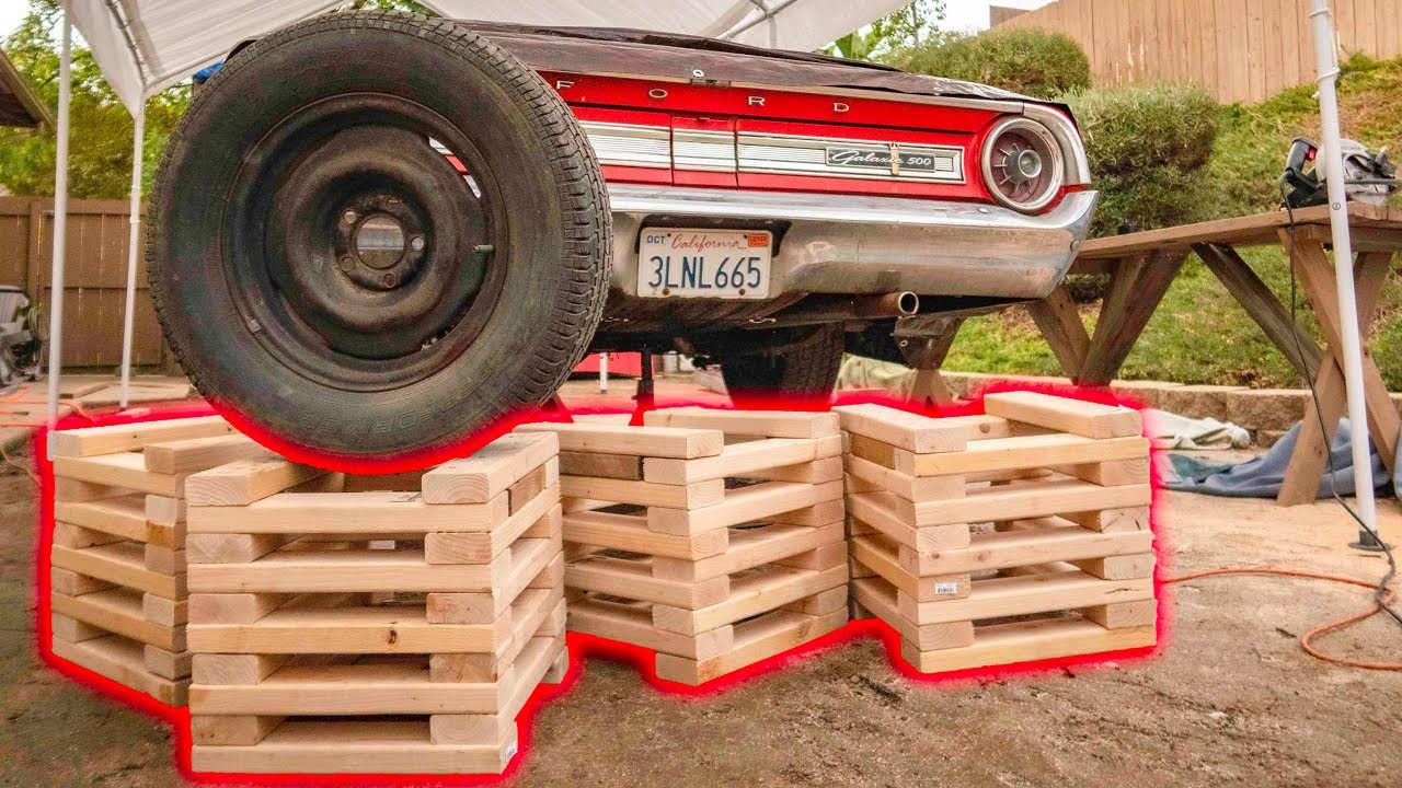 Making Cheap Jack Stands For ANY CAR!