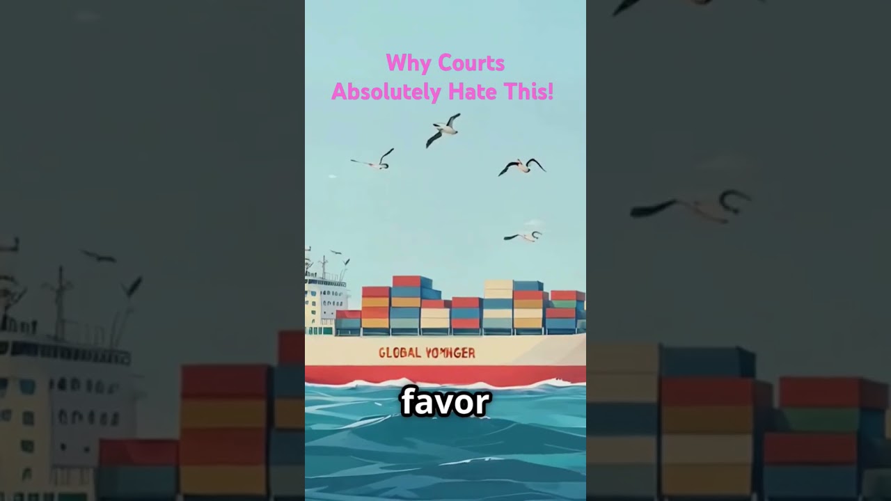 HIDDEN MARITIME SECRET: How Billionaires Win Disputes Without Lawyers. LegalSecretshippingViral