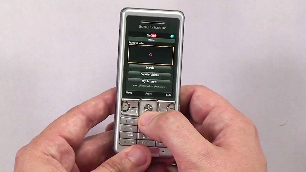 Sony Ericsson C510 telefon - test