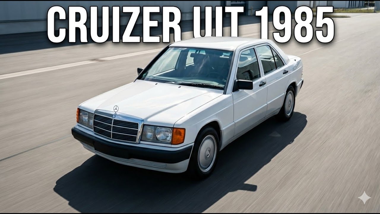 Zo rijdt een Mercedes 190D uit 1985 vandaag de dag