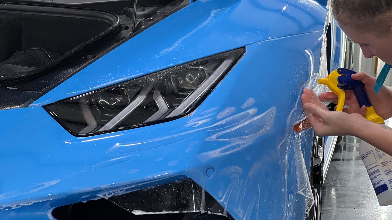 Paint Protection Film | Lamborghini Huracan Evo | Tullahoma, Tennessee | TRC Detailing Specialists