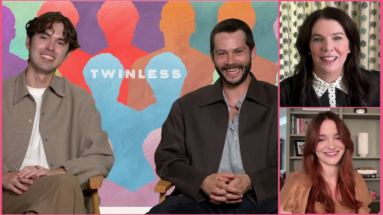 TWINLESS Cast Interviews! Dylan O'Brien, James Sweeney, Lauren Graham, Aisling Franciosi