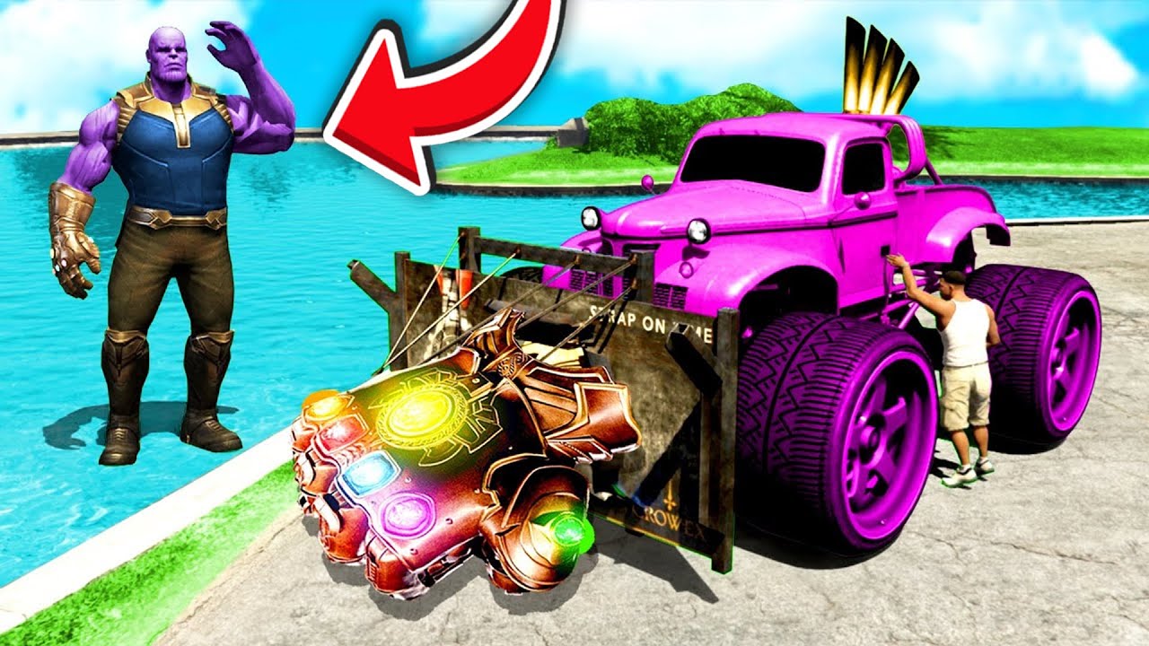 גונב את הרכב הסודי של תאנוס בGTA V! (גונב את הרכב הכי יקר של תאנוס בג'יטיאיי!)