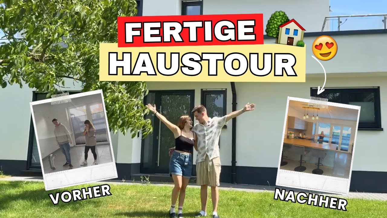 Fertige HAUSTOUR nach 8 MONATEN 🏠😍| Hans&Wika