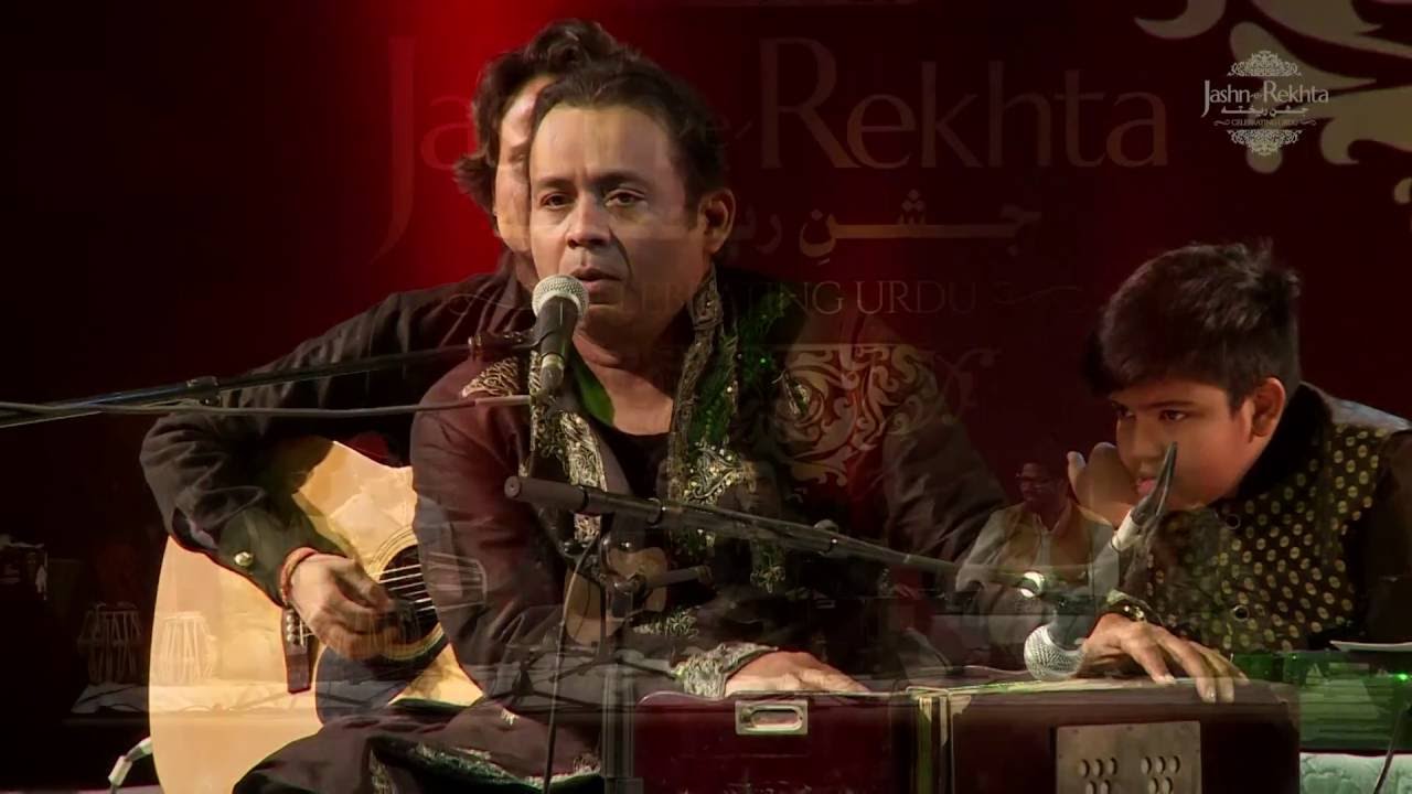 Use bhula ke bhi yaadon ke silsile na gaye - Rafaqat Ali Khan at Jashn-e-Rekhta 2016