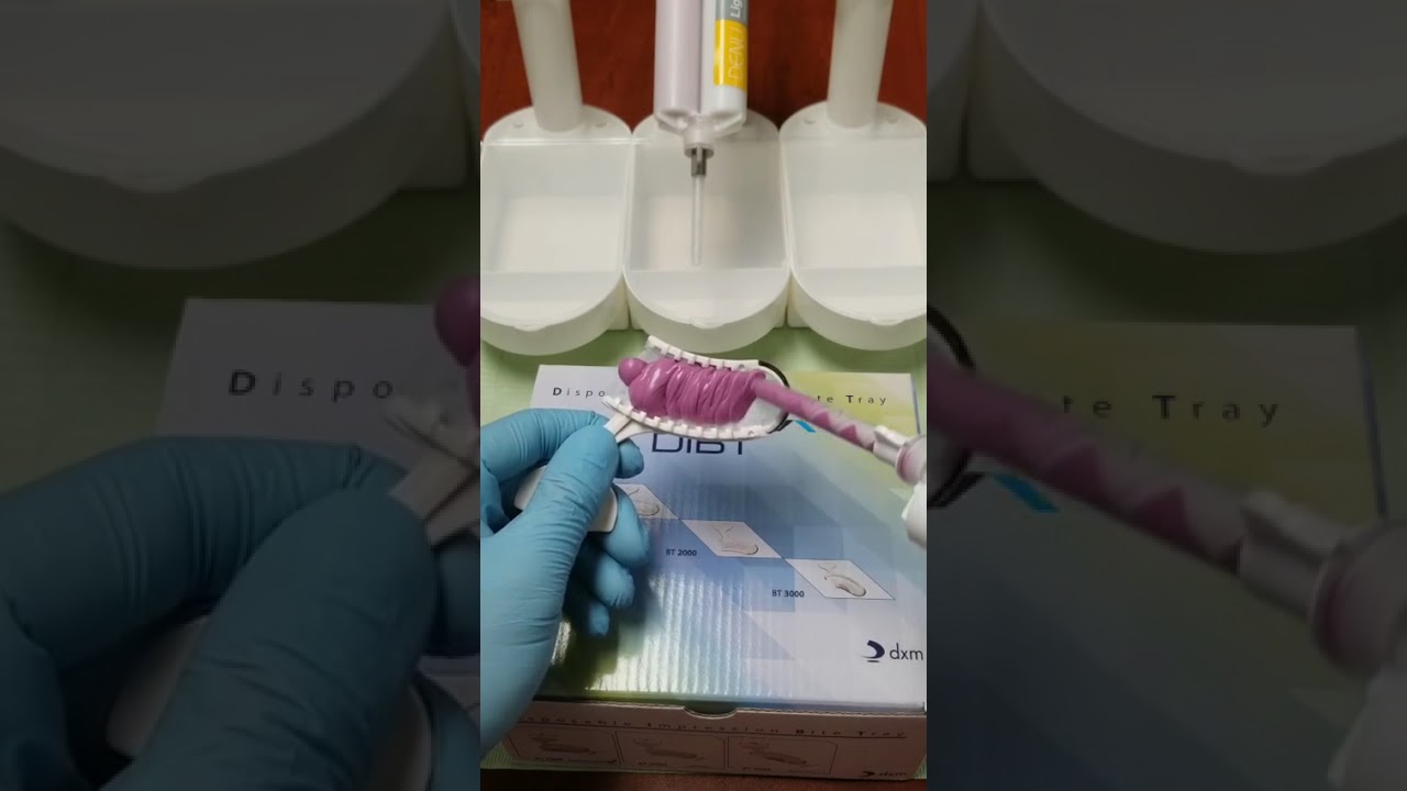 [Dentazon] DIBT Disposable Impression Bite Trays Demo #dental #dentist #dentistry
