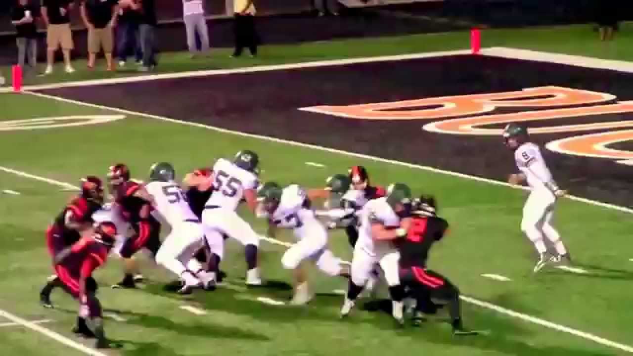 Highlights - Canton Eagles @ Gilmer Buckeyes - Oct 17, 2014