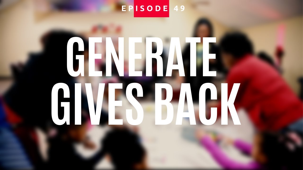 Generate Gives Back | Jonathan Evans Vlog