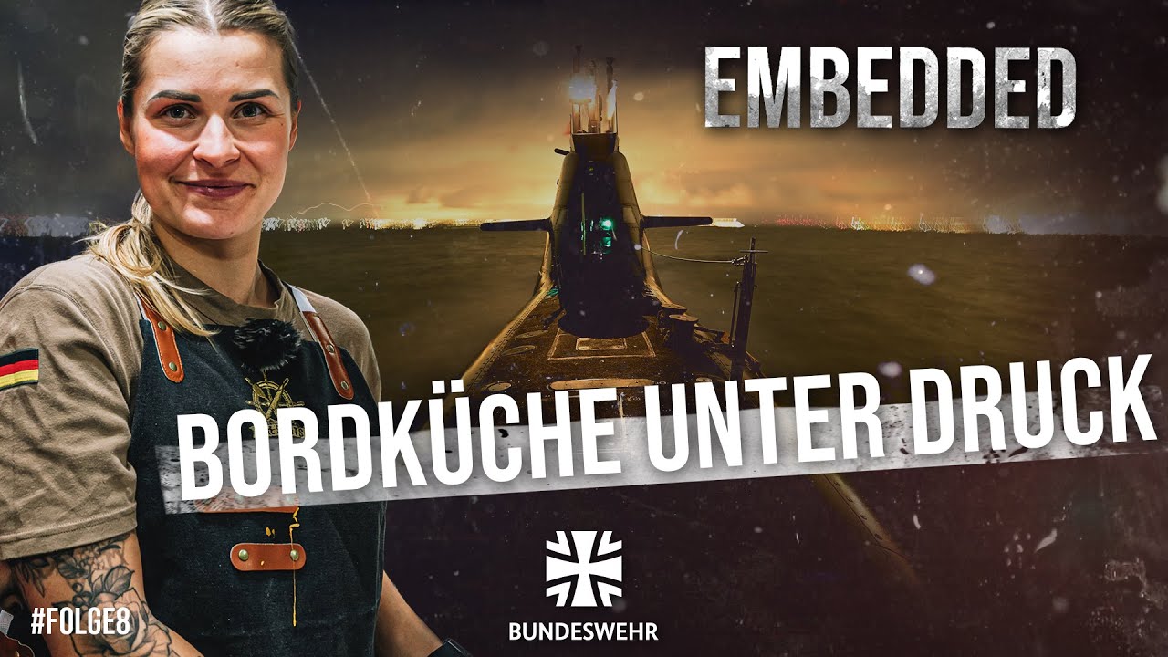Embedded ⚓️ Auf engstem Raum: So kocht Nicole auf dem U-Boot – Folge 8 I Bundeswehr