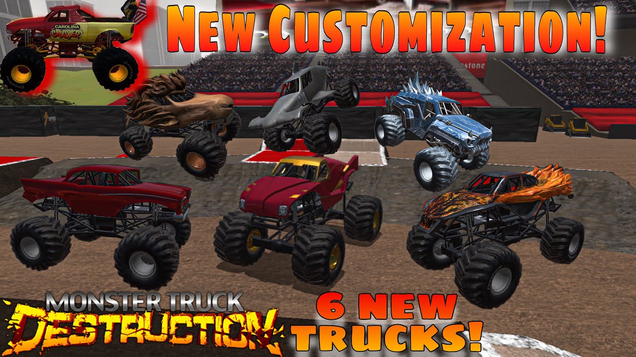 ОГРОМНОЕ ОБНОВЛЕНИЕ «Уничтожение монстр-траков»! 6 НОВЫХ ГРУЗОВИКОВ! ВОЗМОЖНОСТИ КАСТОМИЗАЦИИ! Ре...