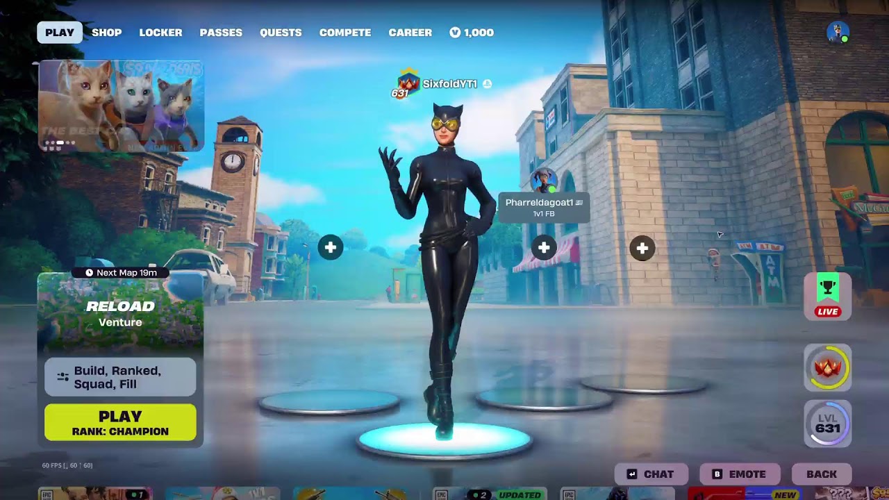 Playing Fortnite with subs