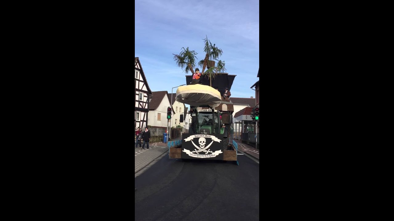 Black Pearl der Issgemer Buben auf dem Weg zur Taufe