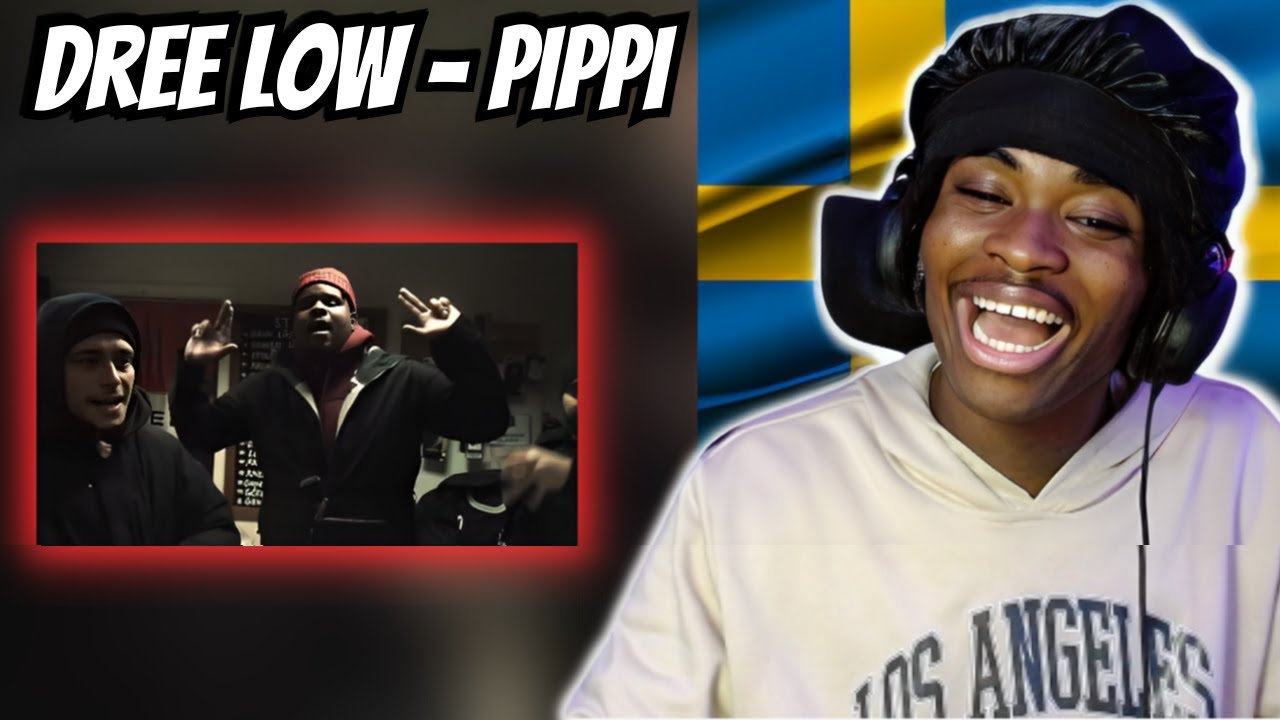 REACTING TO Dree Low - Pippi || (SWEDISH RAP)
