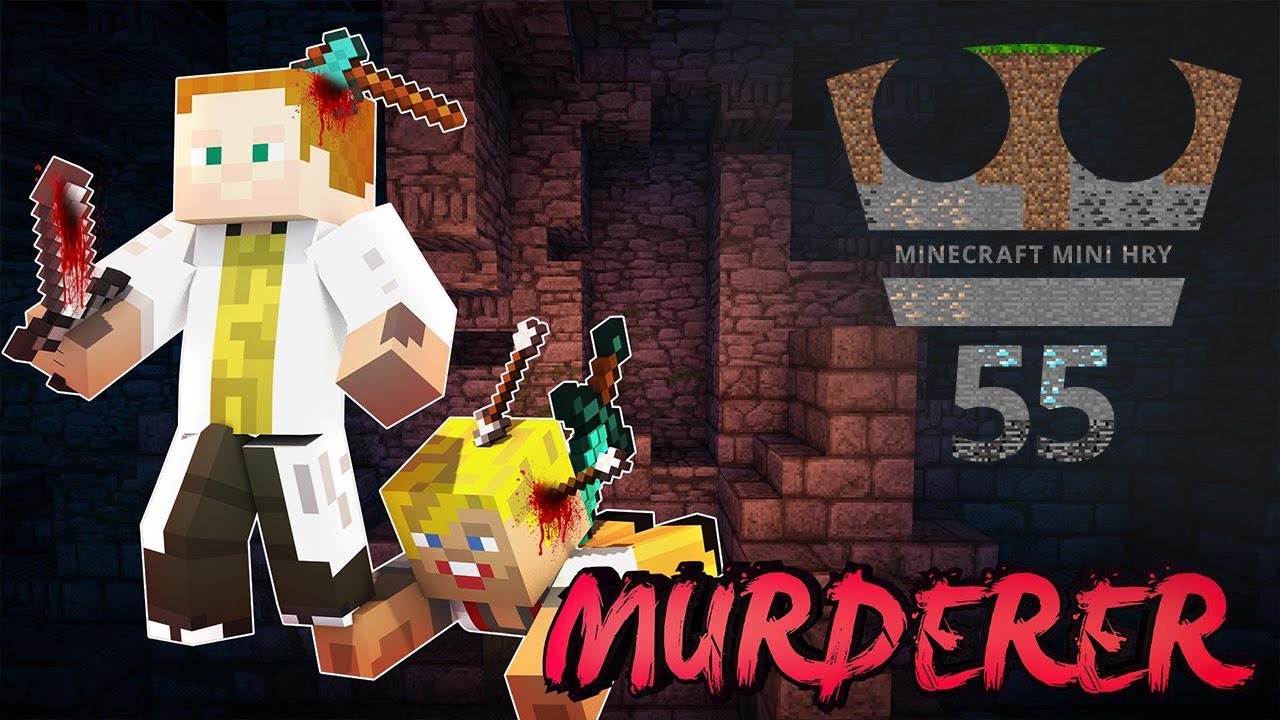 Murderer - JE GEJMR VRAH? - Minecraft Mini hry 55 /w GEJMR