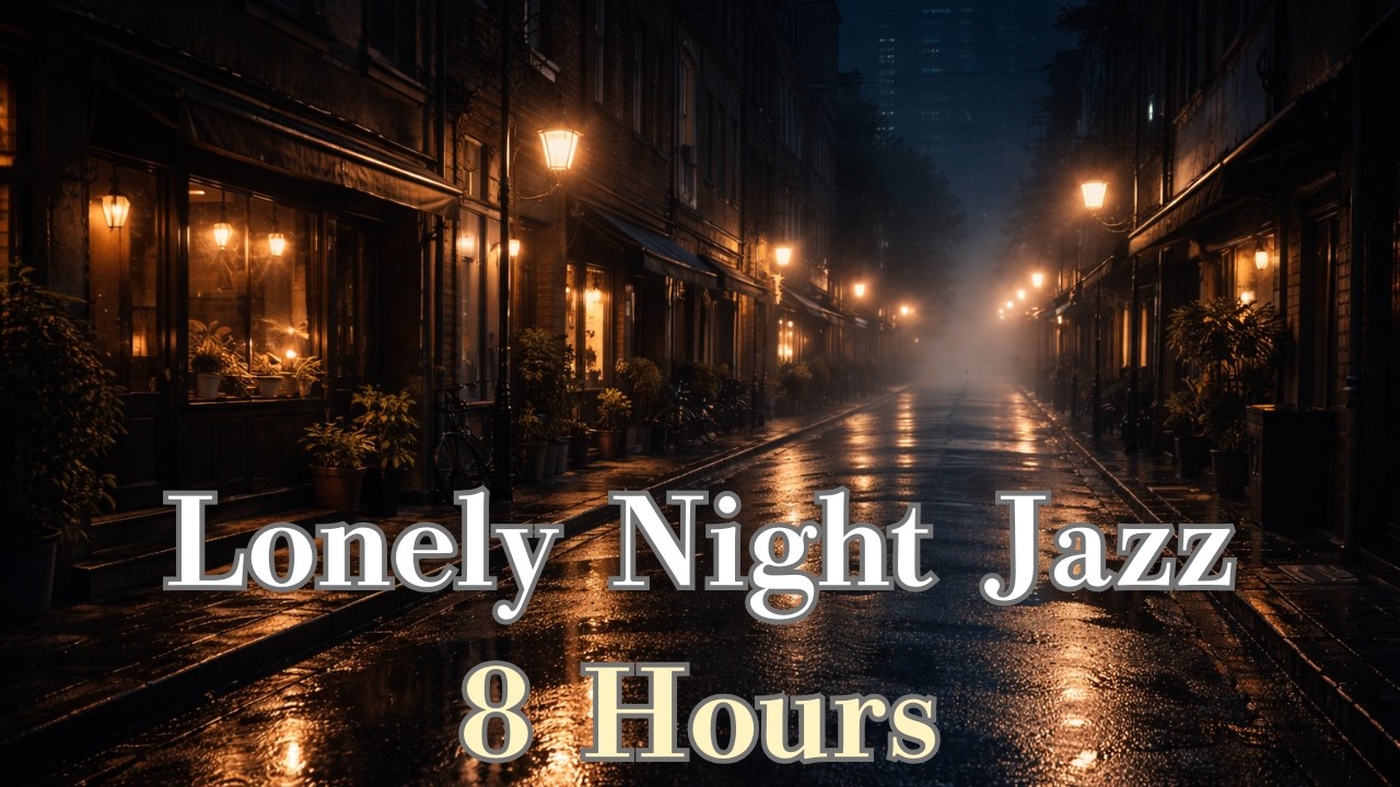 Lonely Night Jazz – 8 Hours for Deep Sleep in a Quiet City