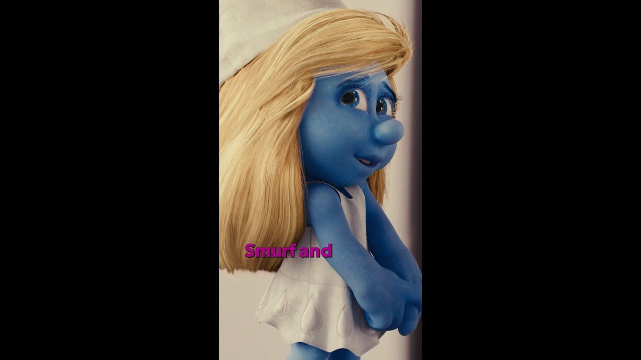 Katy Perry doing Smurfette doing Katy Perry?