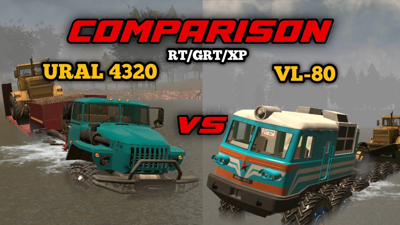 VL 80 vs Ural 4320 Comparison RT/GRT/XP || RTHD INDONESIA GAMEPLAY