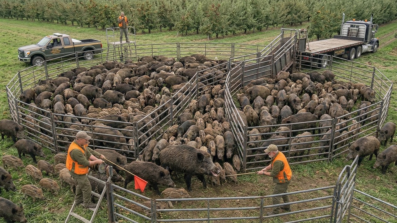 Wild Boars Out of Control &ndash; How Farmers Use Traps to Protect Their Farms