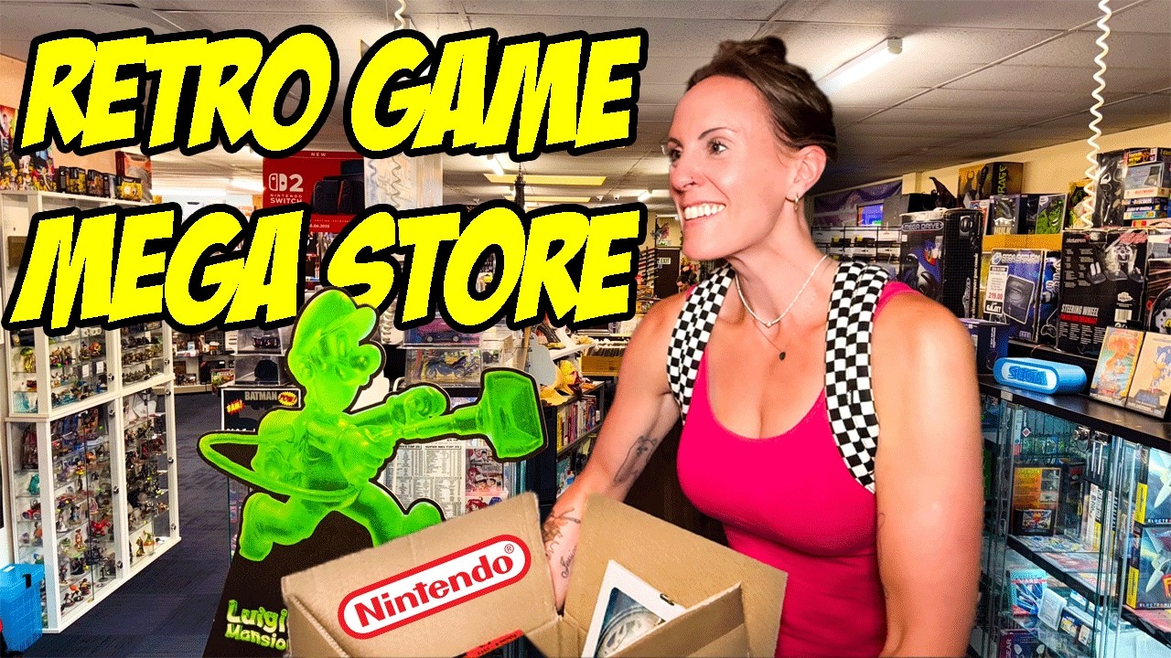 LARGEST Retro Game Shop in England *DO NOT MISS*