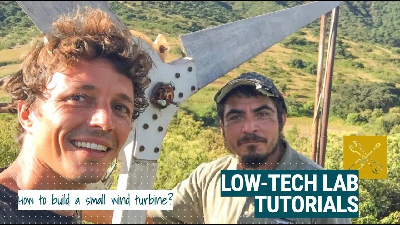 🇫🇷🇬🇧 How to build a low-tech wind turbine ? - DIY Tutorial