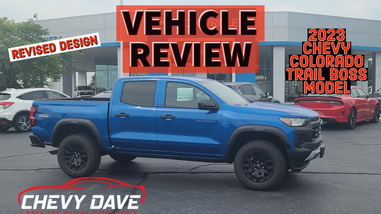 Redesigned 2023 Chevy Colorado Trail Boss Review