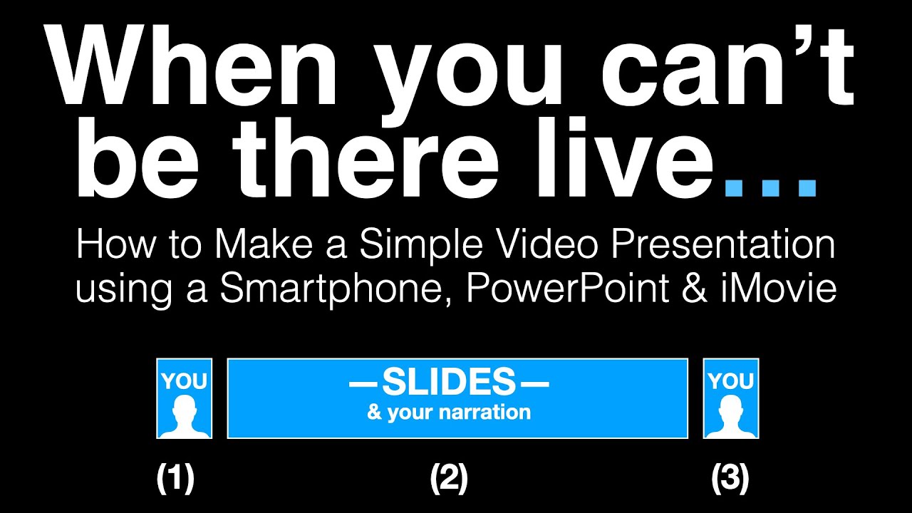 How to Make a Simple Video Presentation Using an iPhone, PowerPoint & iMovie