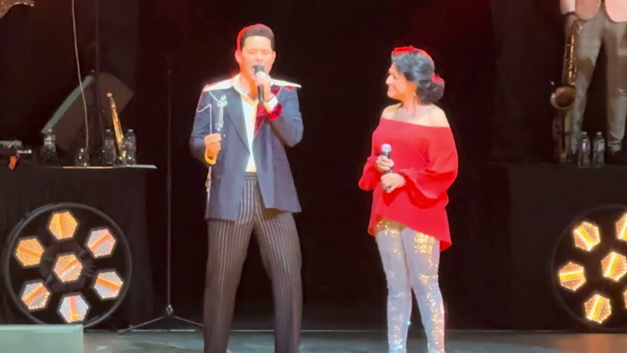 Leoni Torres y Gema Corredera. Concierto en Miami. 15 de febrero, 2025