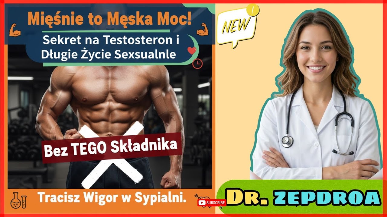 Mięśnie to Męska Moc! Bez TEGO Składnika Tracisz Wigor w Sypialni.
