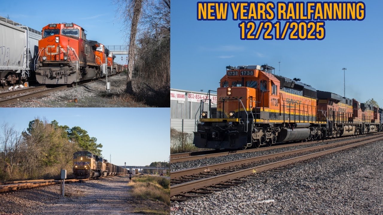 Three trains in the new year 1/2/2026
