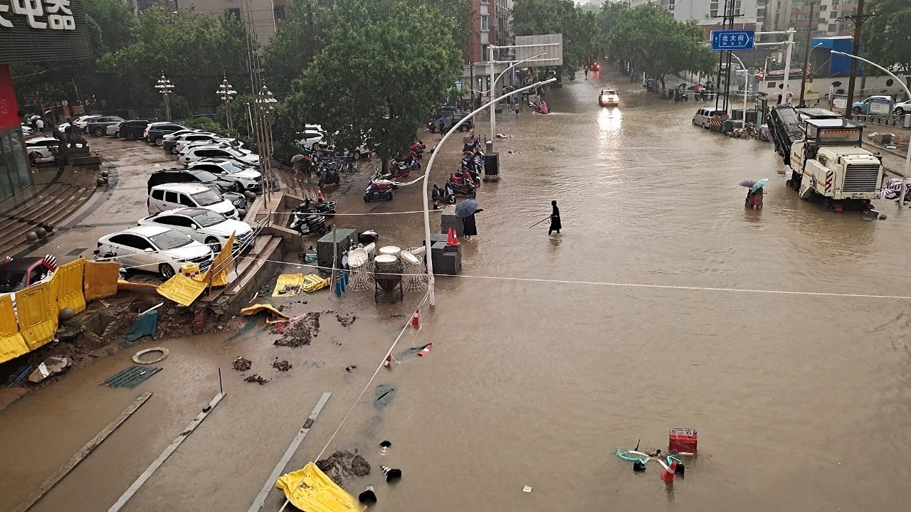 Live: Rescue underway as record rainfall hits central China's Henan