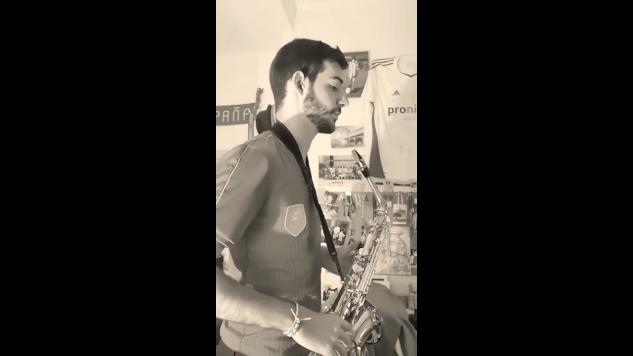 ¿POR QUÉ TE VAS? cover saxo alto