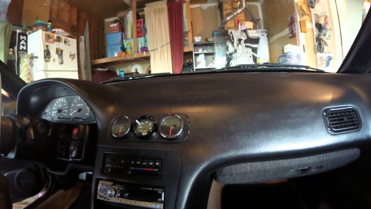 fixing 240sx cracked dashbaord