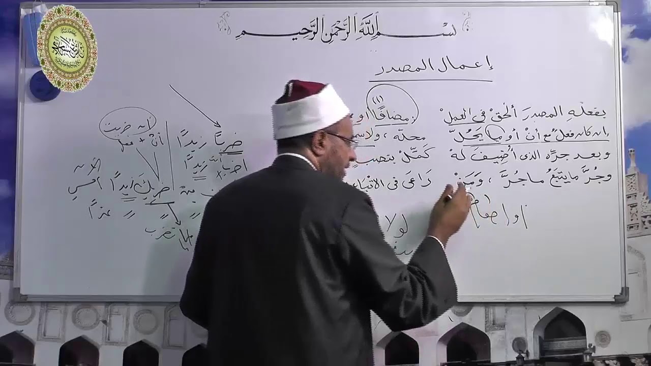 74- باب إعمال المصدر شرح ألفية أبن مالك لفضيلةالدكتور- محمد حسن عثمان