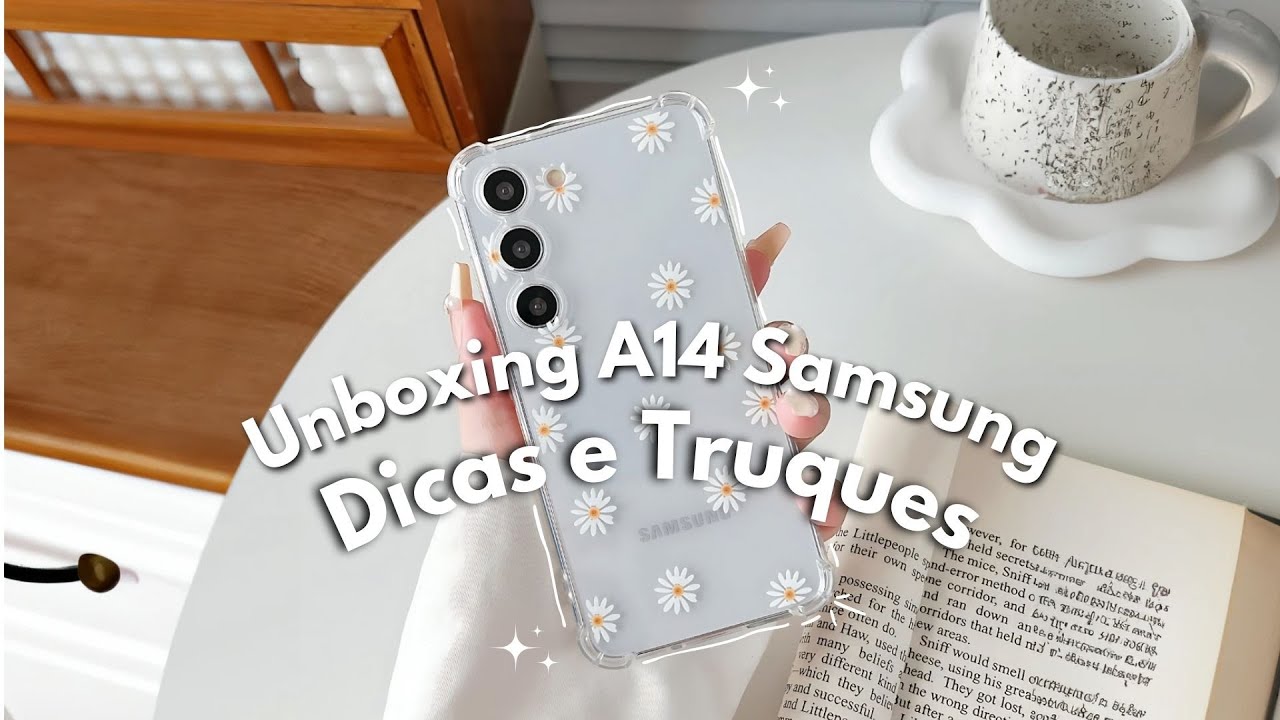 UNBOXING SAMSUNG A14 + DICAS E TRUQUES (Meu novo celular de segurança)