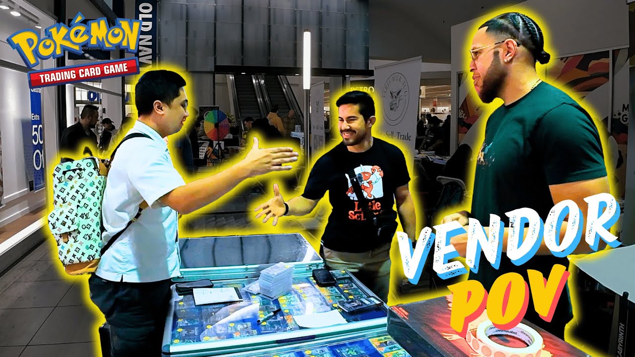 GOT RID OF MOST OF MY SLABS… AGAIN | Silicon Valley Card Show | Pokemon Vendor POV