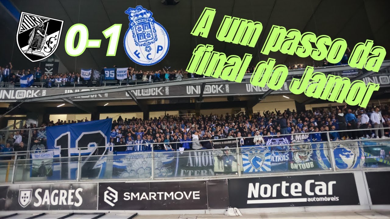 A um passo da final do Jamor, V. Guimarães 0-1 FC Porto 1ª mao meias finais Taça Portugal 2023-24